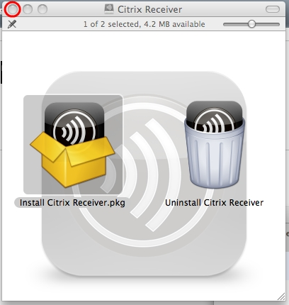 citrix reciver for mac 10.6