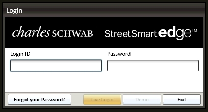 schwab streetsmart edge not working in dell